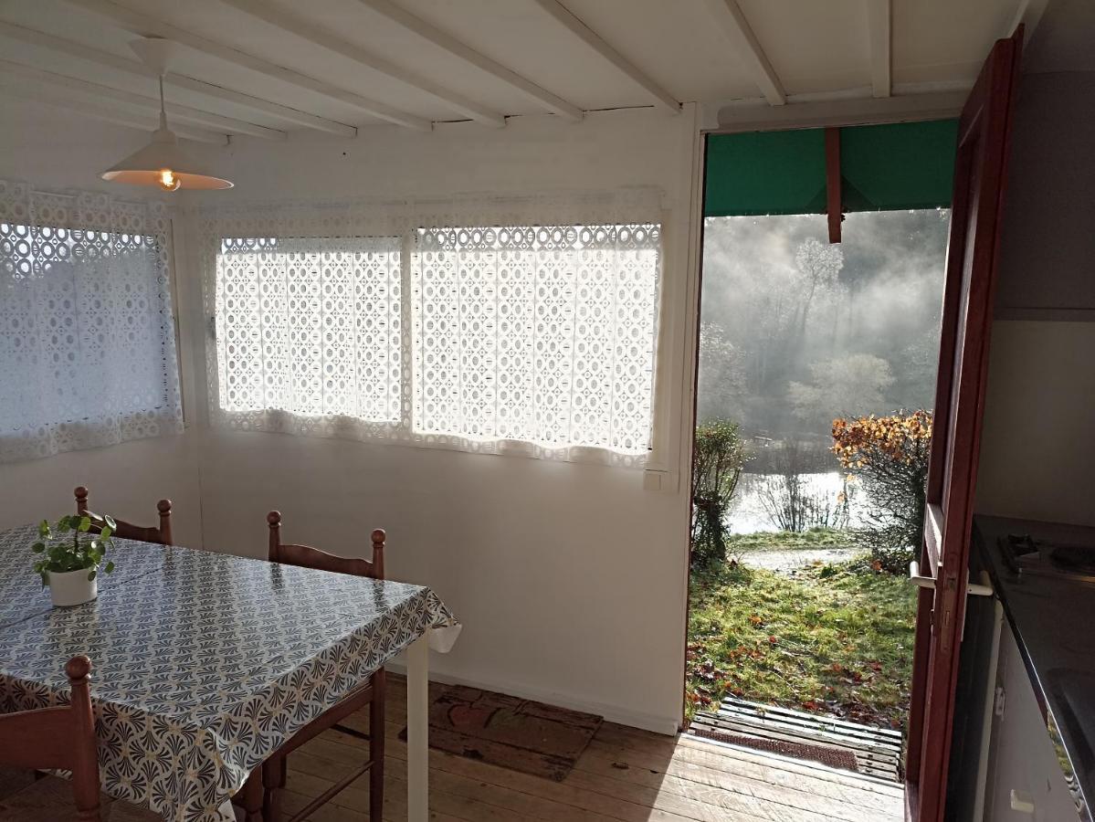 Les Cabanes De L'Ile Aux Oiseaux Guern Exterior foto